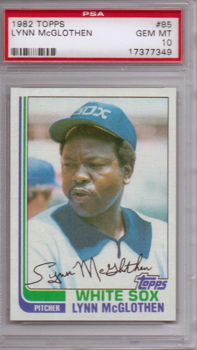 Baseball - 1982 Topps Chicago White Sox: Captain888 Set Image Gallery